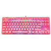 Imagen de Teclado Gamer Eagle Warrior Valkiria Pink