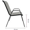 Imagen de Silla Exterior Tokoa EX-7141