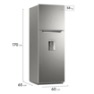 Imagen de Refrigeradora Frigidaire FRTS12K3HTS 12CF
